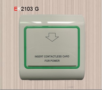 BLE smart energy switch (Bluetooth + WiFi) on a wall