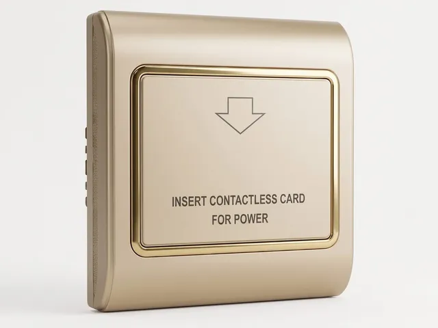 Hotel Door Card Power Switch — Insert-Card Power, Delay Cut-Off