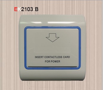 Hotel occupancy sensor switch (PIR / radar presence detection) on a wall